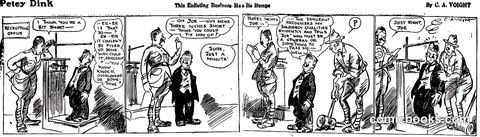 Petey Dink: This Enlisting Business Has Its Bumps