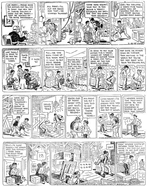 Phil Hardy Comic Strip
