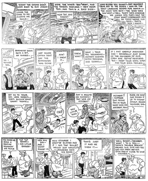 Newspaper Comic Strip (Early 20th Century)