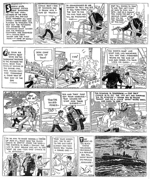 Adventure Comic Strip