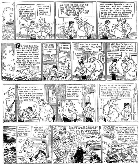 Adventure Comic Strip