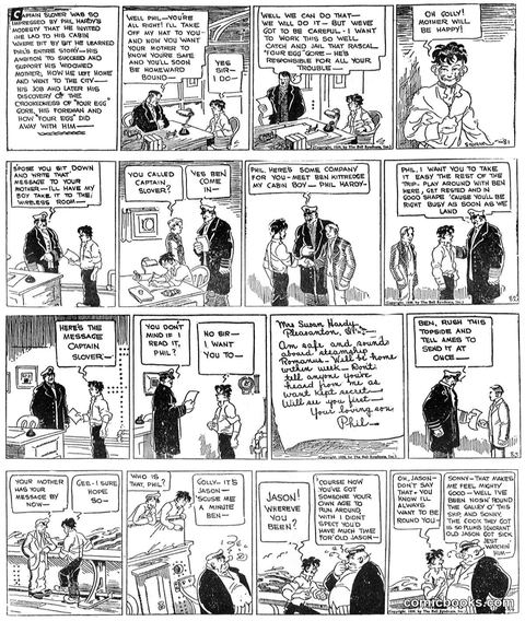 Phil Hardy Adventure Strip