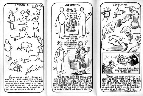 Pocket Cartoon Course — Lessons 3–5