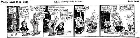 Polly and Her Pals — 1921 Daily Strip