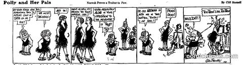 Polly and Her Pals — "Neewah Proves a Traitor to Paw"
