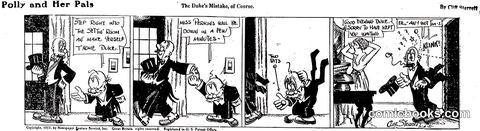 Polly and Her Pals — "The Duke's Mistake, of Course"