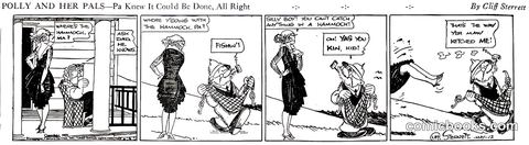 Polly and Her Pals — "Pa Knew It Could Be Done, All Right"