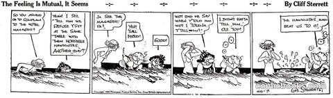 Polly and Her Pals — "The Feeling Is Mutual, It Seems"