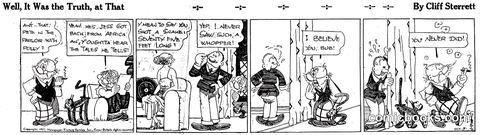 Polly and Her Pals — October 5, 1922
