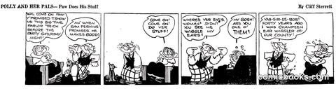 Polly and Her Pals — "Paw Does His Stuff"