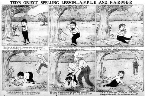 Ted's Object Spelling Lesson