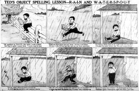 Ted's Object Spelling Lesson