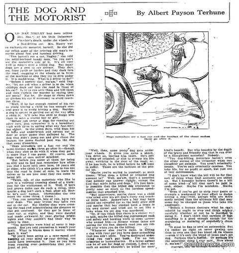 The Dog and the Motorist