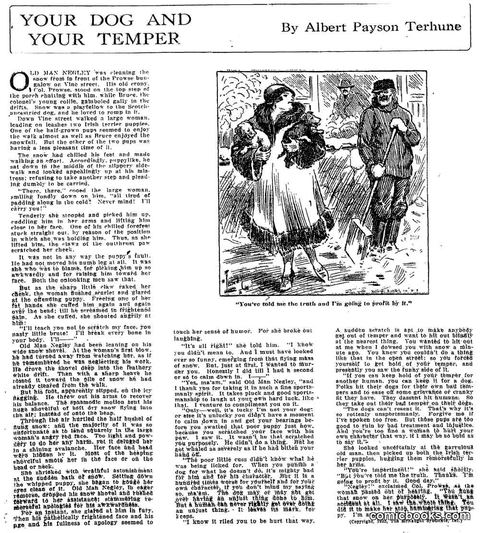 Your Dog and Your Temper