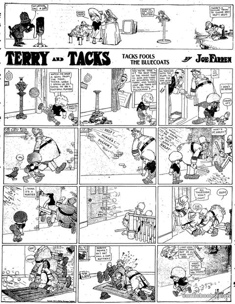 Terry and Tacks: Jacks Fools the Bluecoats