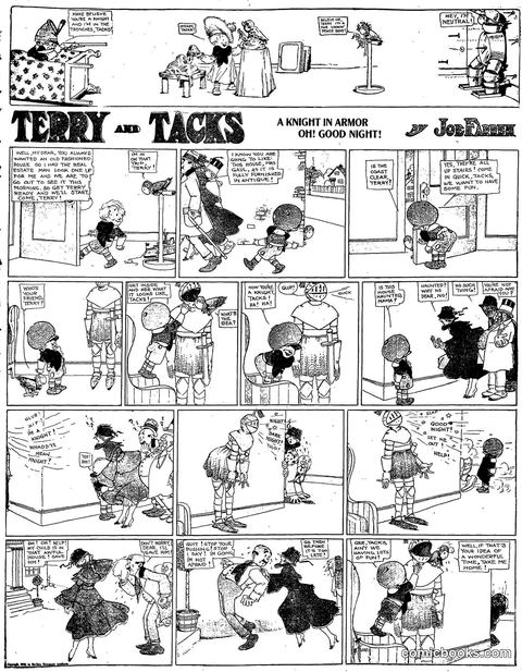 Terry and Tacks: A Knight in Armor—Oh! Good Night!
