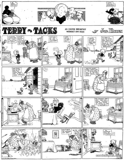 Terry and Tacks: An Easter Breakfast Without Any Eggs