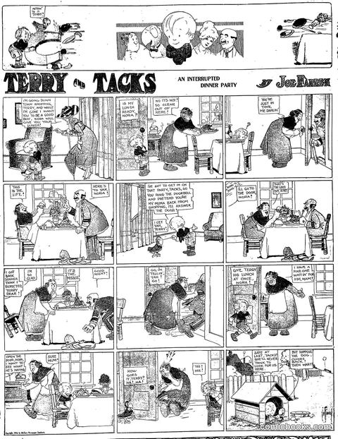 Terry and Tacks: An Interrupted Dinner Party