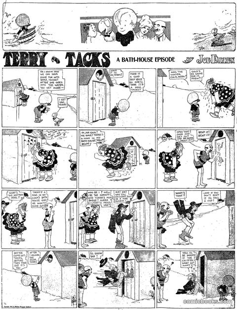 Terry and Tacks: A Bath-House Episode