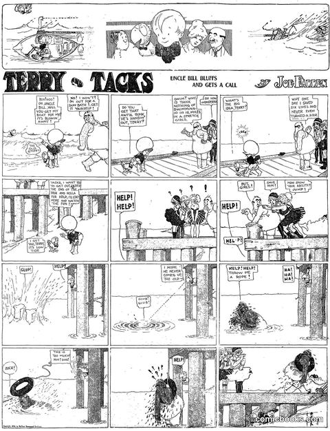 Terry and Tacks: Uncle Bill Bluffs and Gets a Call