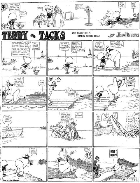 Terry and Tacks and Uncle Bill's Demon Motor Boat