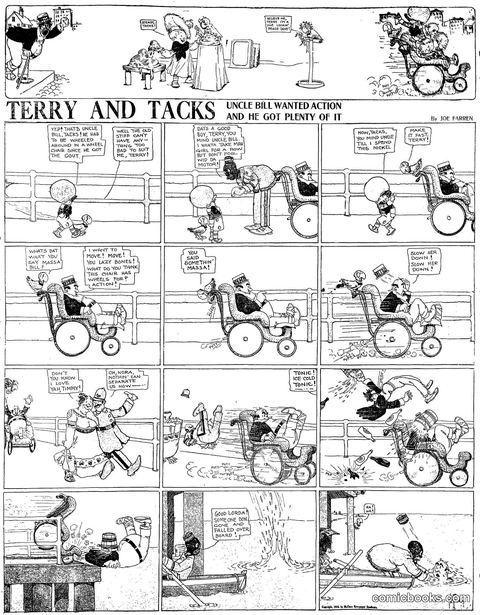 Terry and Tacks: Uncle Bill Wanted Action and He Got Plenty of It