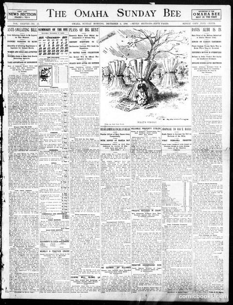Buster Brown — Omaha Sunday Bee, December 6, 1908