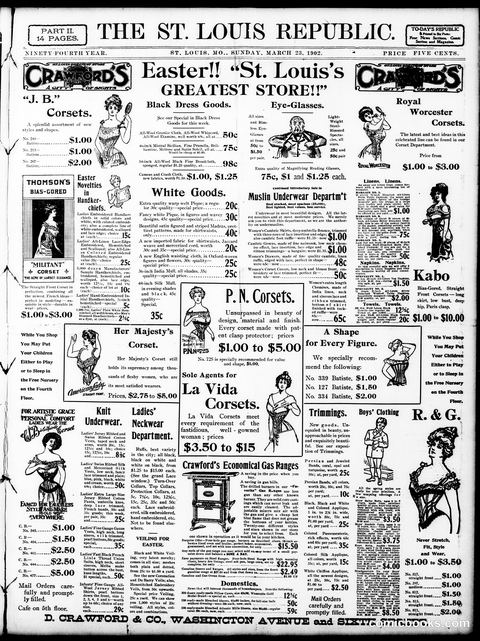 Sunday Comic Section — St. Louis Republic