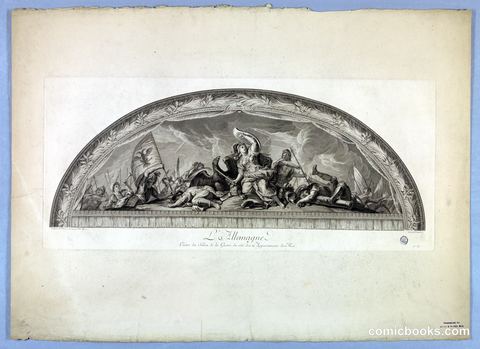 Decorations by Lebrun and Mignard at the Palace of Versailles