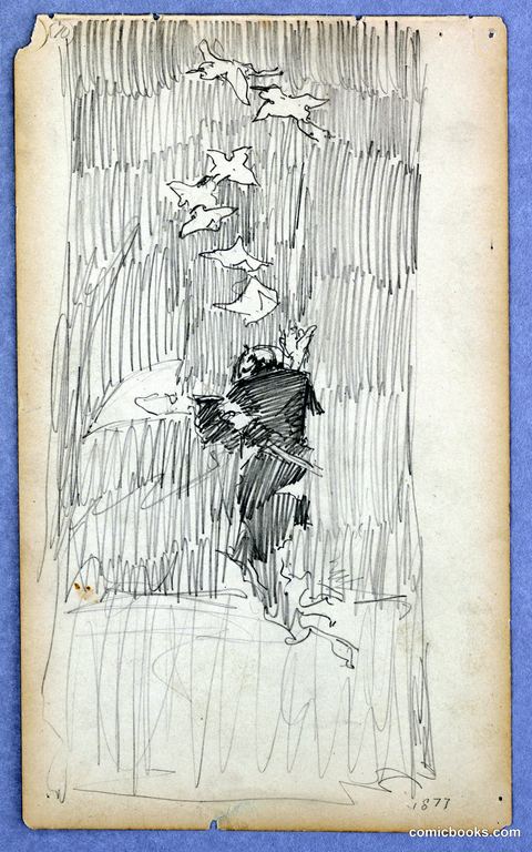 Study of a Winged Figure