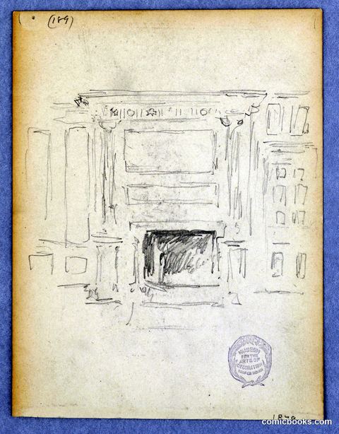 Fireplace Study