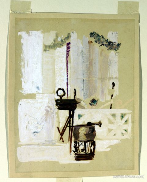 Study for Temple Entrance, Vintage Festival