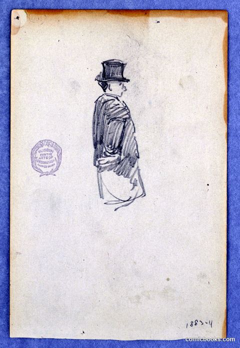 Study of a Gentleman in Profile