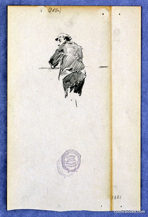 Study of a Figure in Oriental Dress