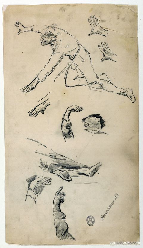 Studies of Hands and Figures