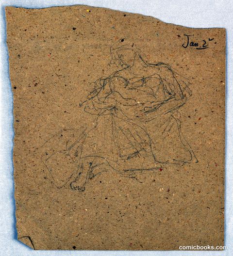 Study for 'Charity,' St. Bartholomew's Church, New York, NY