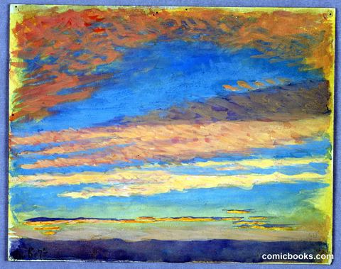 Study of Clouds, Rome, Italy