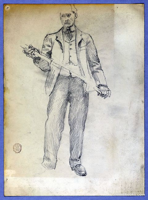 Study of a Standing Man
