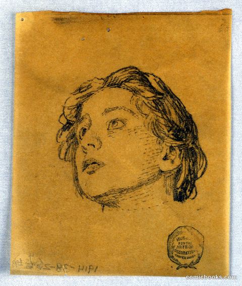 Sketch of a Woman's Head