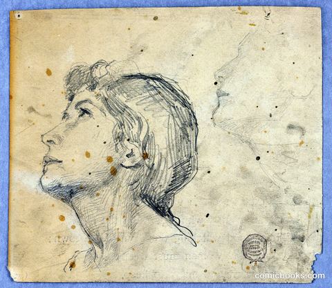 Sketch of a Woman's Head