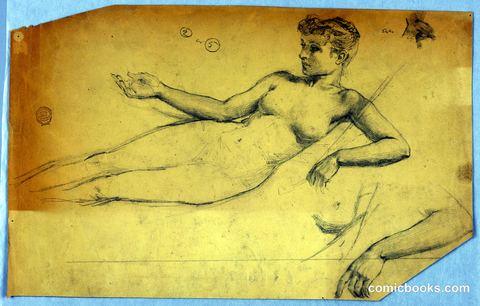 Study of Nude Figure