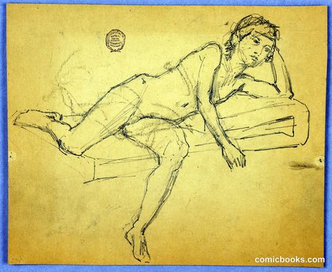 Study of Nude Figure
