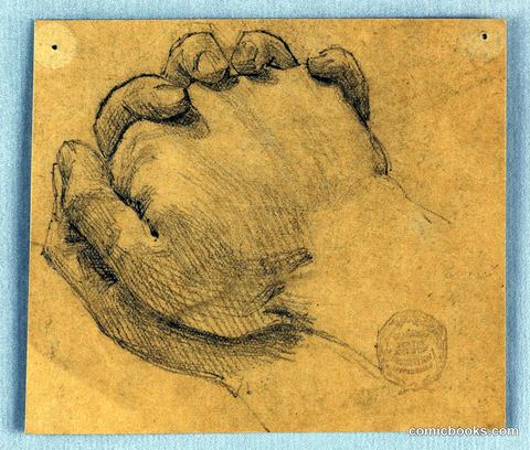 Study of Clasped Hands