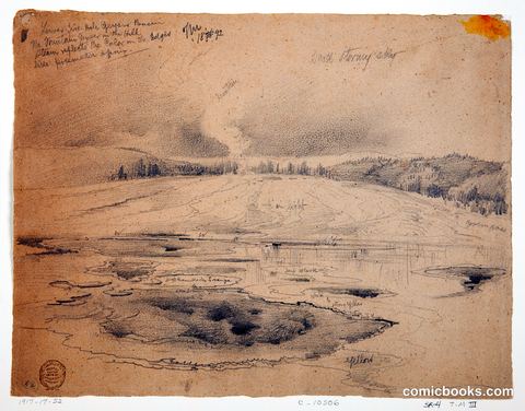 Lower Fire Hole, Geyser Basin, Yellowstone