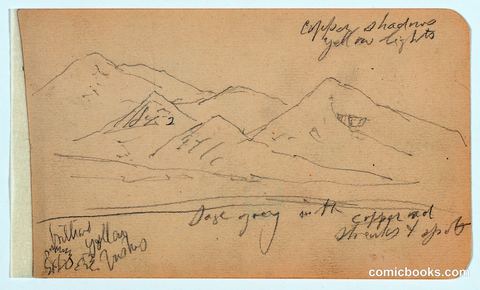 Mountain Study, Mexico