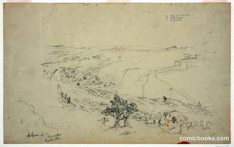 Siloam and Jerusalem from the Mount of Olives