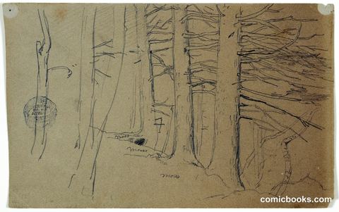 Trees on a Slope