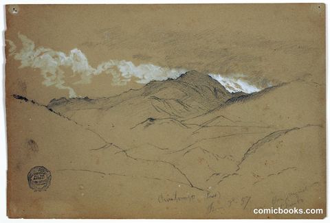 Chimborazo from San Miguel de Chimbo, Ecuador