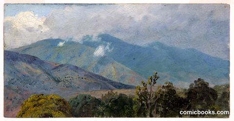 Blue Mountains near Kingston, Jamaica