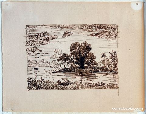River Landscape Study